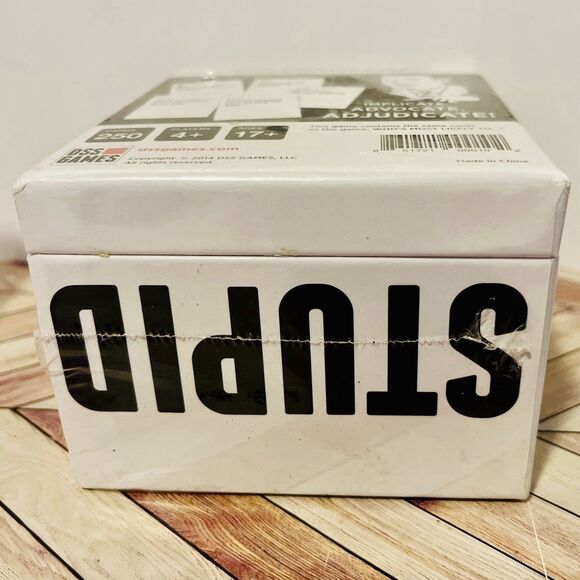 Drunk Stoned Or Stupid A Party Game 250 Cards DSS Games 2014 Sealed - Picture 6 of 6